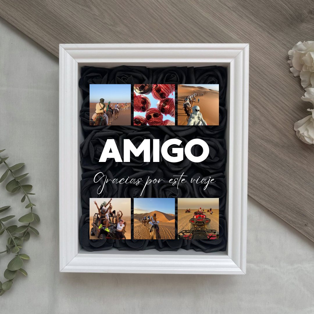 Cuadro Amigo 6 fotos