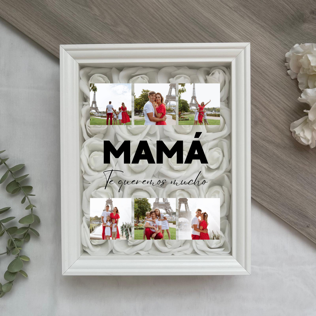 Cuadro Mamá 6 Fotos