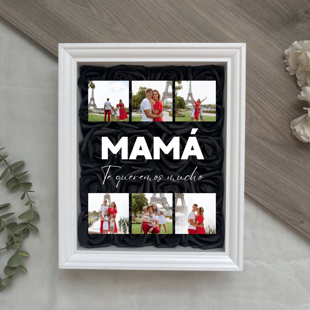 Cuadro Mamá 6 Fotos
