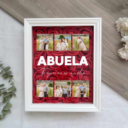 Cuadro Abuelos 6 fotos