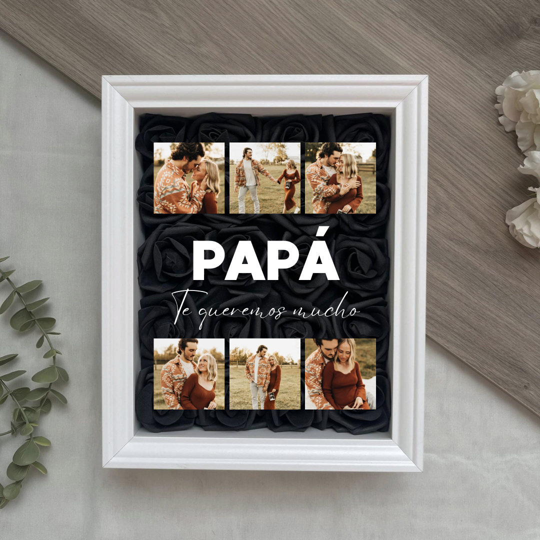 Cuadro Papá 6 fotos