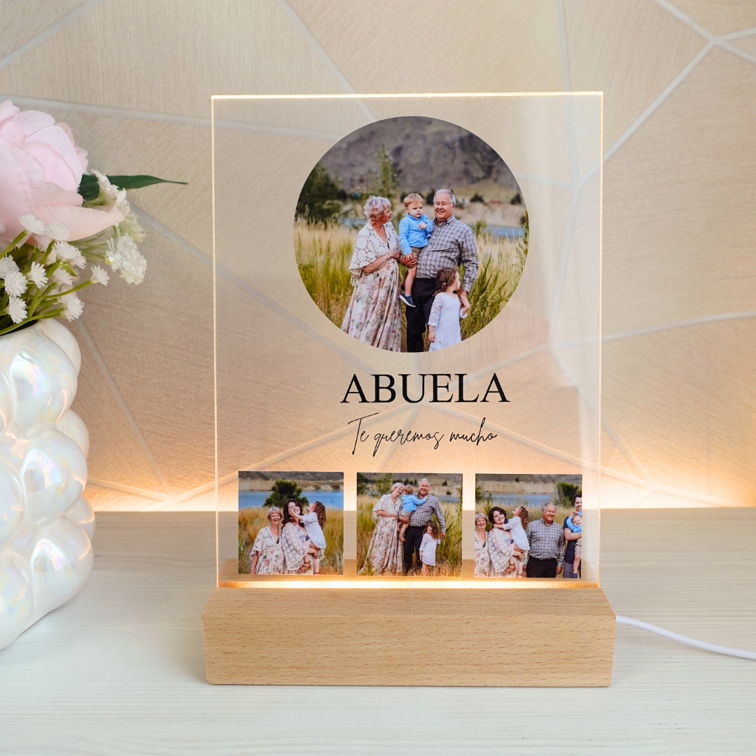 Lámpara 'Te Quiero Abuela'