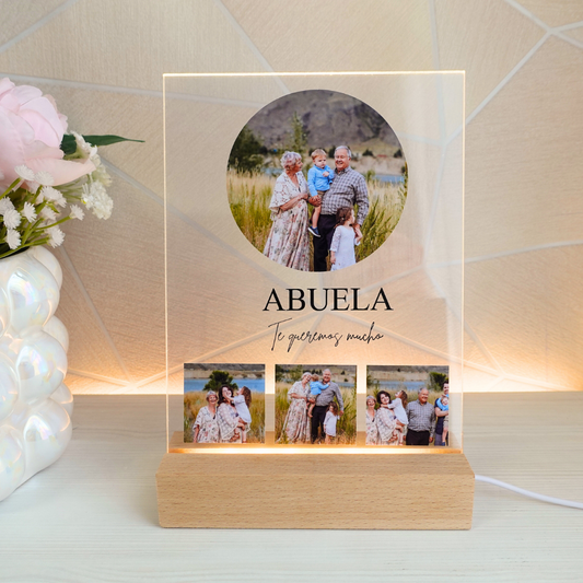 Lámpara 'Te Quiero Abuela'