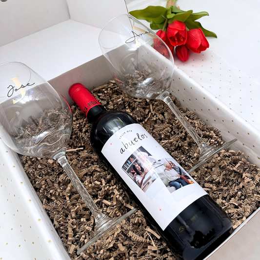 Pack Wine 'Feliz Día Abuelos'