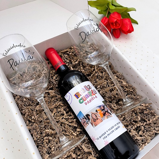 Pack Wine 'Feliz Cumple'