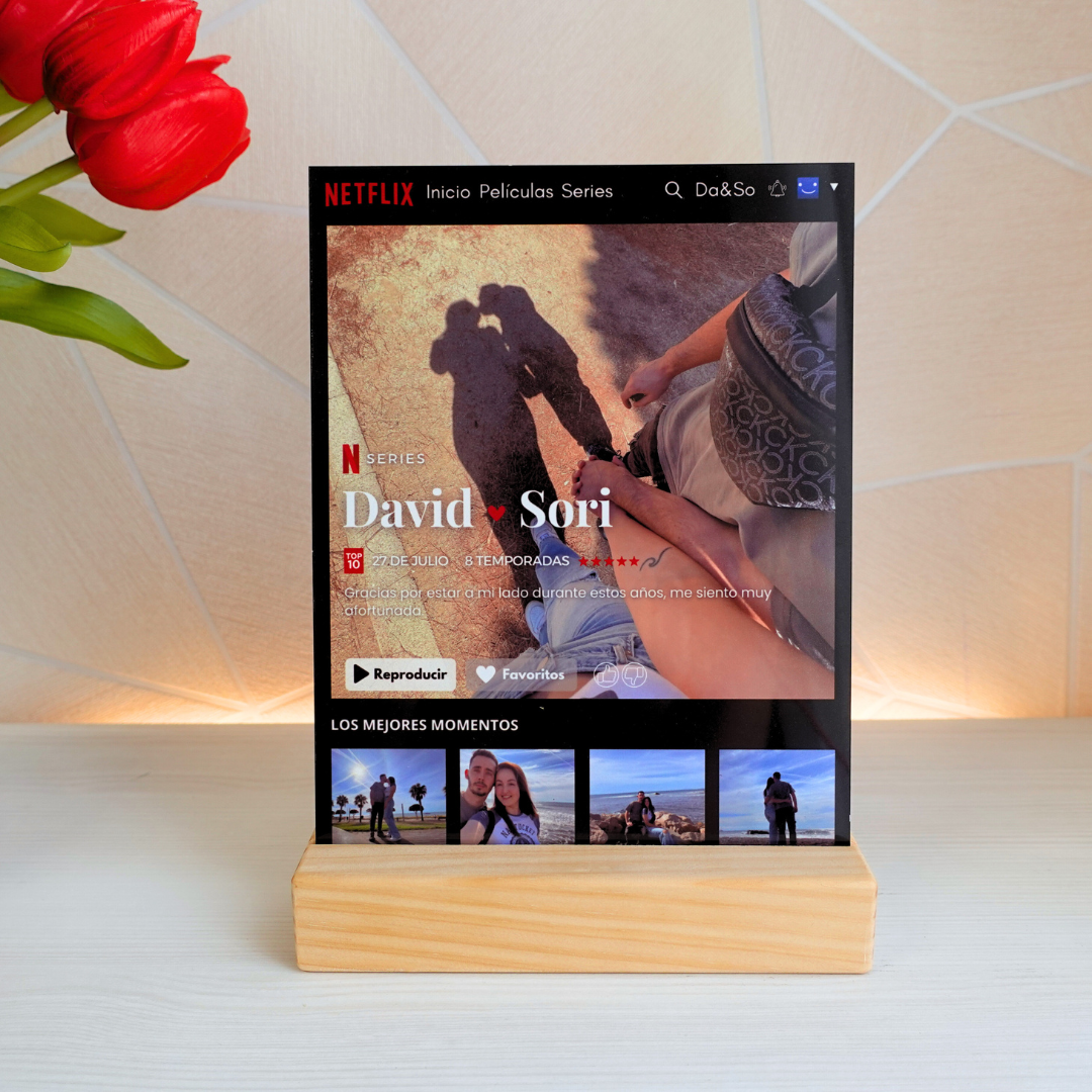 Placa 'Netflix Series'