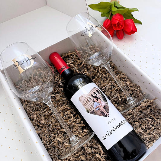 Pack Wine 'Feliz Aniversario'