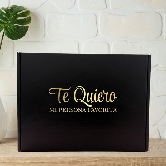Dedicatoria en Caja