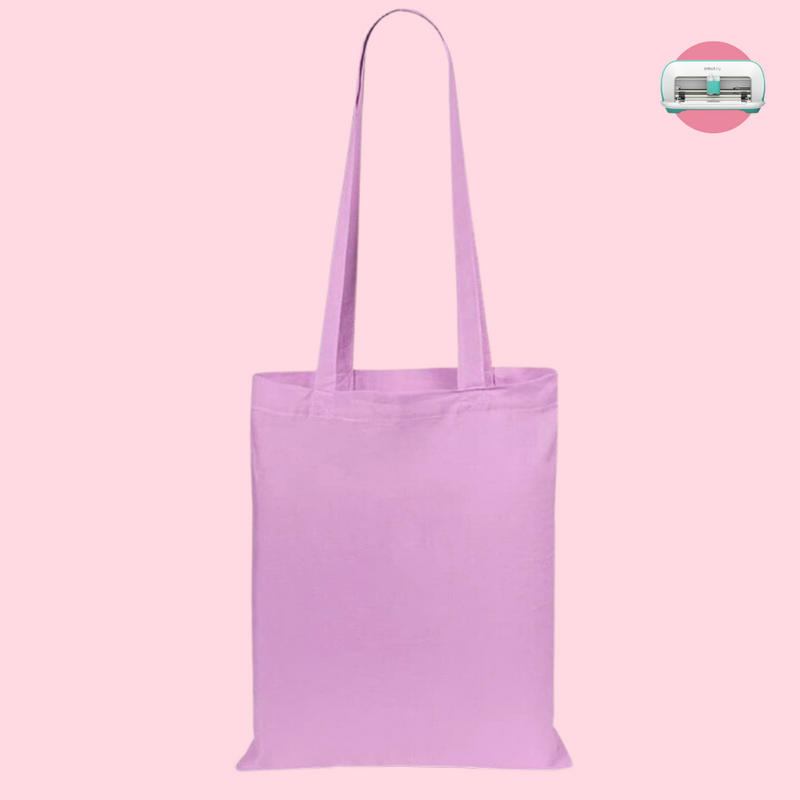 Tote Bag de Algodón Rosa