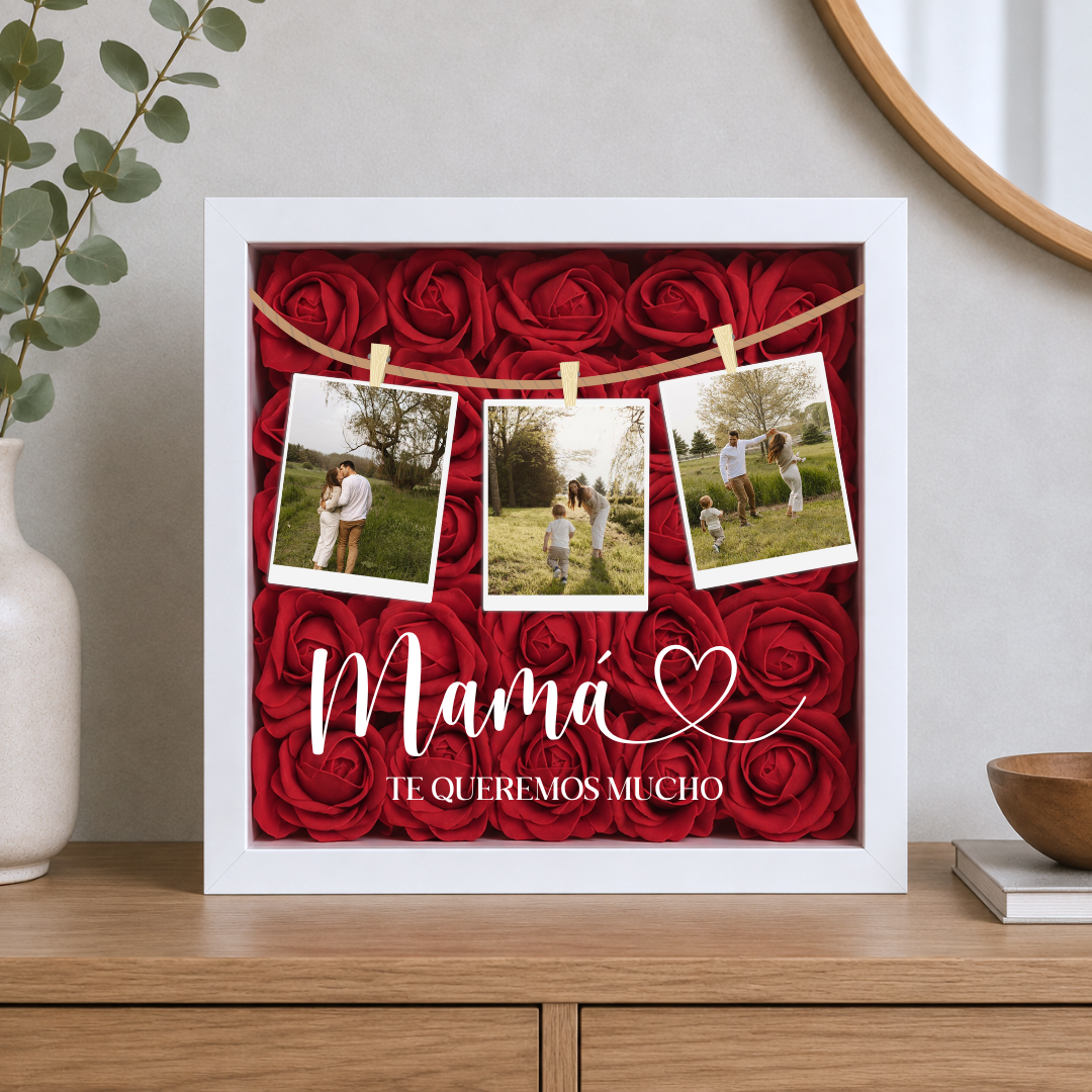 Cuadro Te Queremos Mucho Mamá