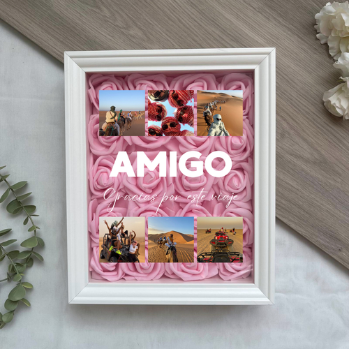 Cuadro Amigo 6 fotos