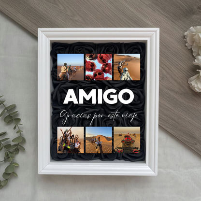 Cuadro Amigo 6 fotos