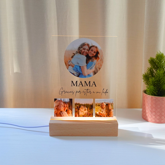 Lámpara 'Te quiero mamá'