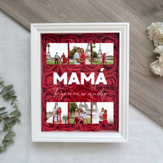 Cuadro Mamá 6 Fotos