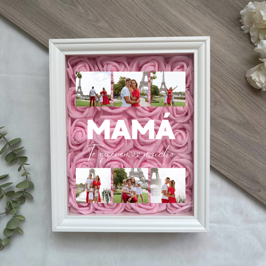 Cuadro Mamá 6 Fotos