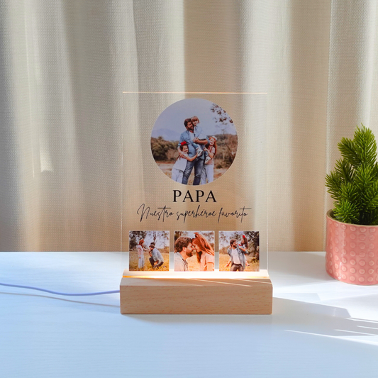 Lámpara 'Te quiero papá'