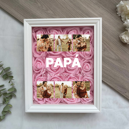 Cuadro Papá 6 fotos