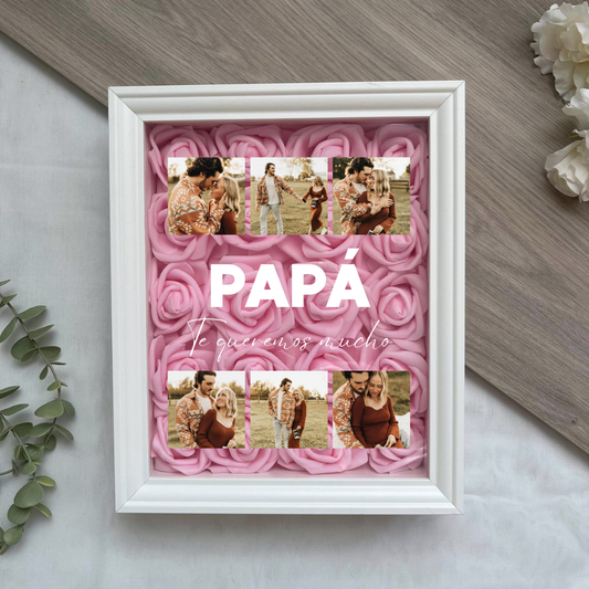 Cuadro Papá 6 fotos