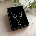 Set de joyas Plateado