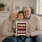 Cuadro Abuelos 6 fotos
