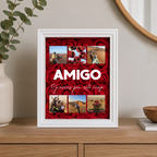 Cuadro Amigo 6 fotos