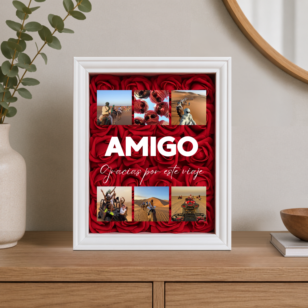 Cuadro Amigo 6 fotos