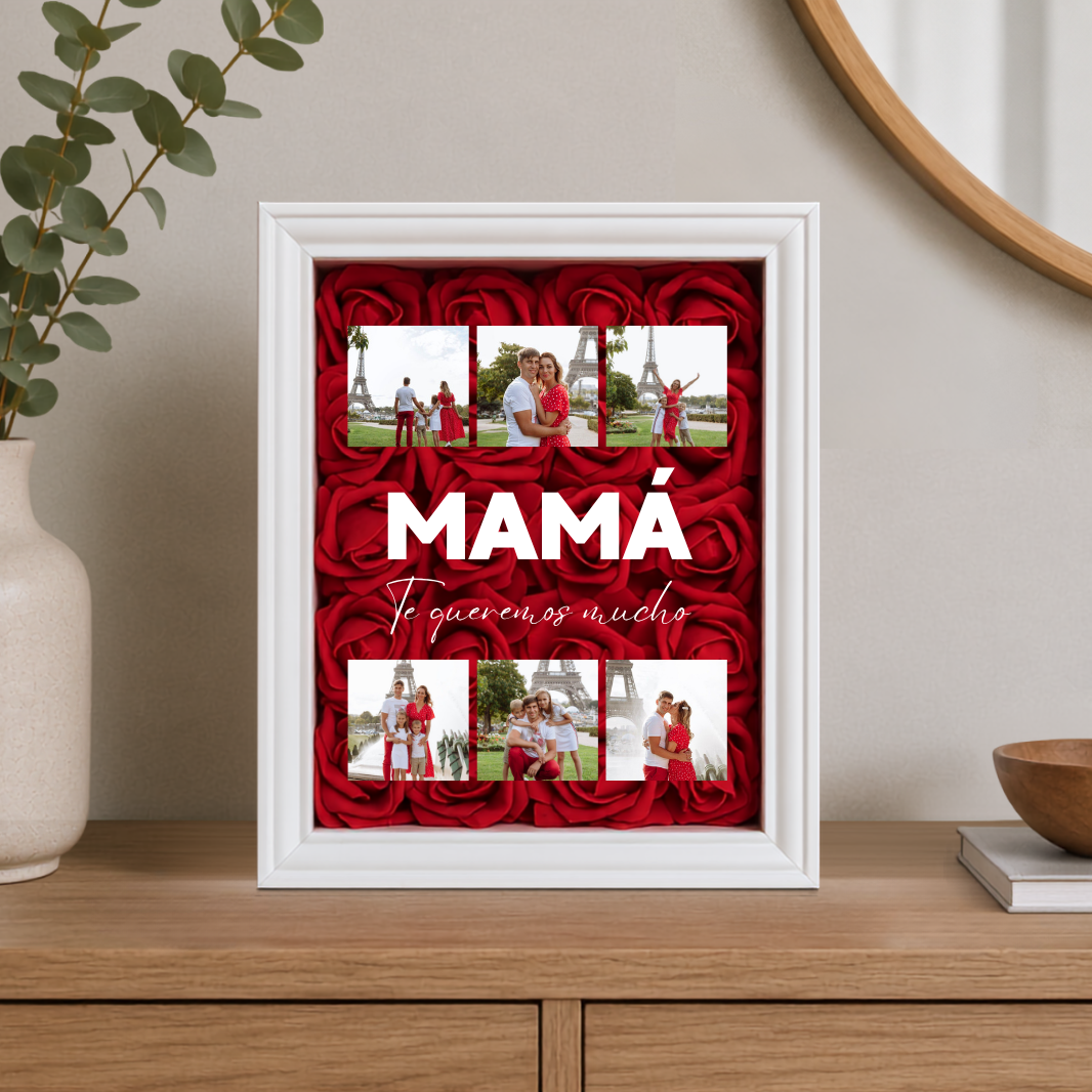 Cuadro Mamá 6 Fotos