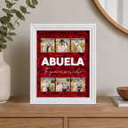 Cuadro Abuelos 6 fotos