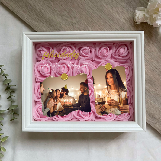 Cuadro 'Felicidades Dorado'
