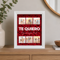 Cuadro Te Quiero 6 fotos