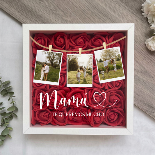 Cuadro Te Queremos Mucho Mamá