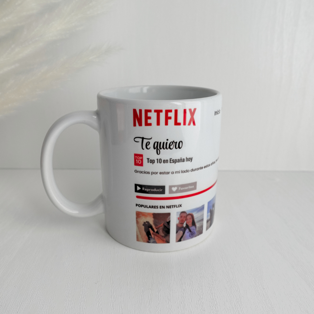 Taza 'Netflix'