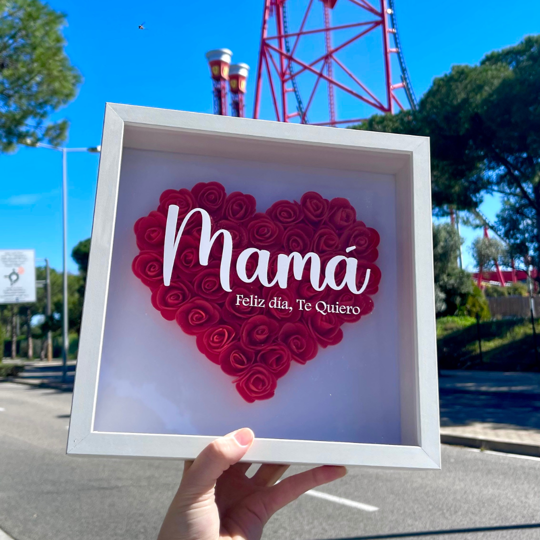 Cuadro corazón Mamá