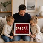 Cuadro 'Te Queremos Papá'