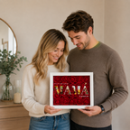 Cuadro 'Te queremos Mamá'
