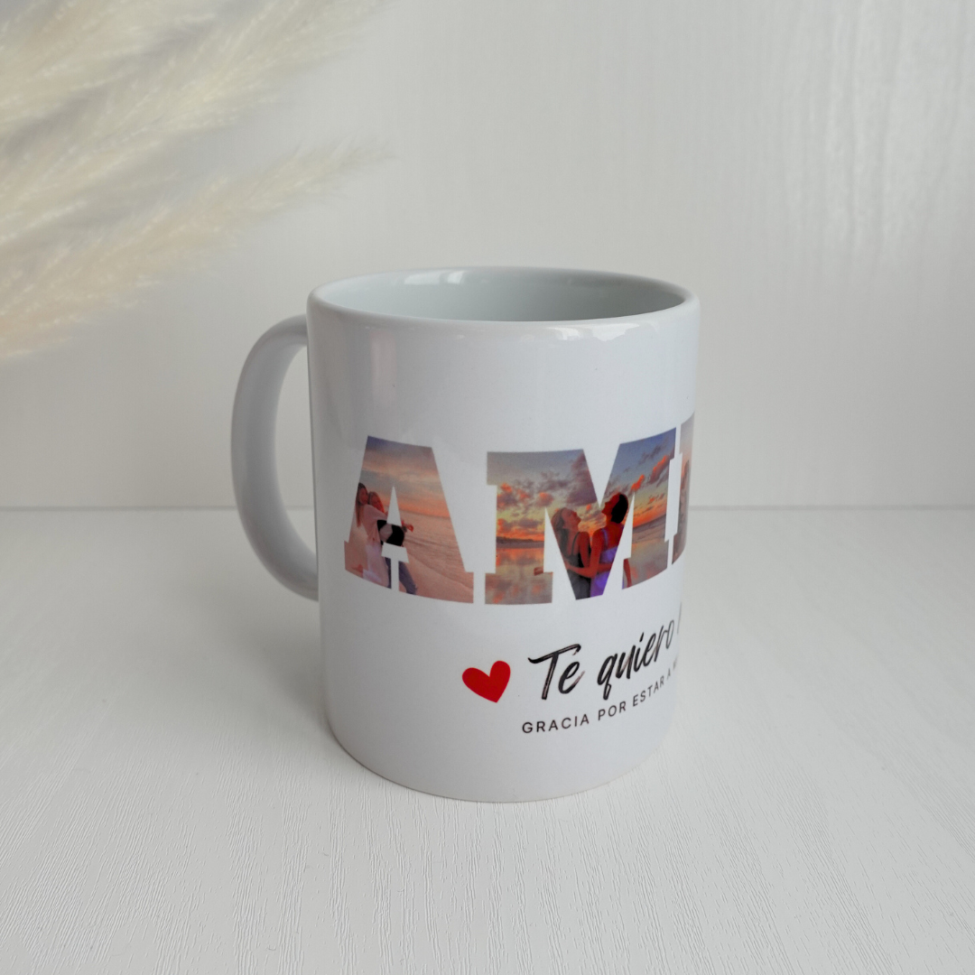 Taza 'Amiga, Amigo'