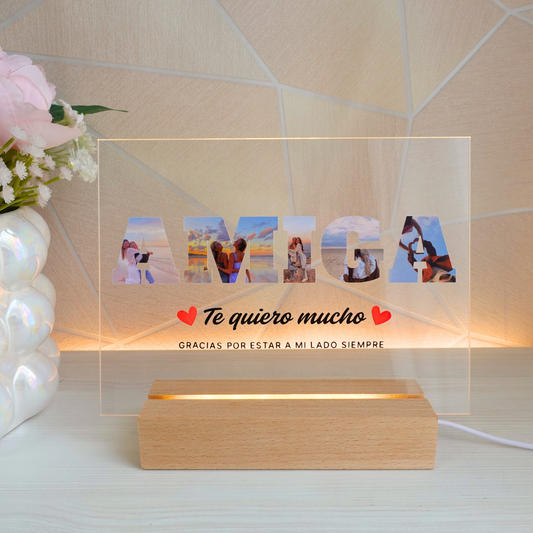 Lámpara 'Amiga, Amigo'