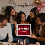 Cuadro 'Amiga'