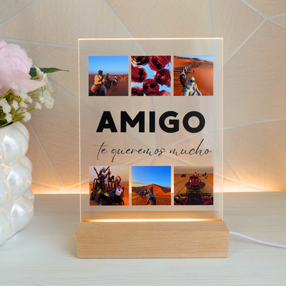 Lámpara 'Amigo 6 Fotos'