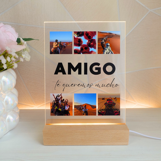 Lámpara 'Amigo 6 Fotos'