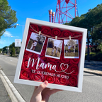 Cuadro Te Queremos Mucho Mamá