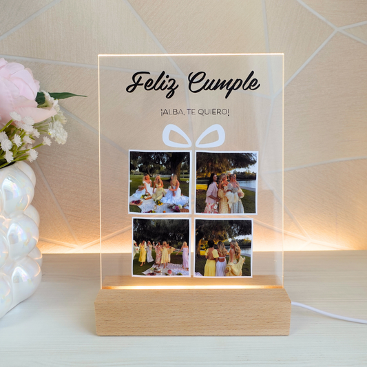Lámpara 'Regalo Cumpleaños'