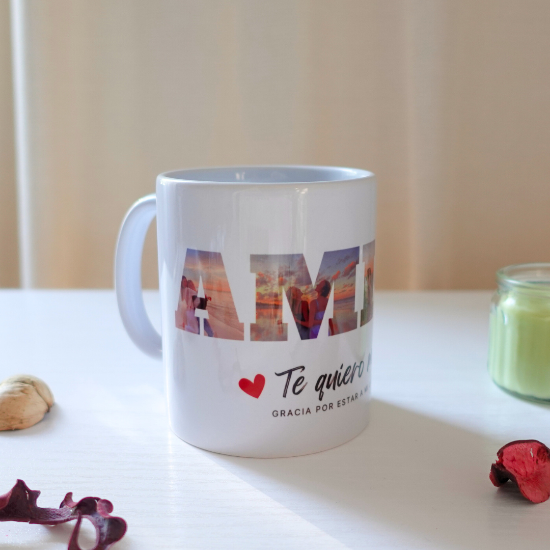 Taza 'Amiga, Amigo'