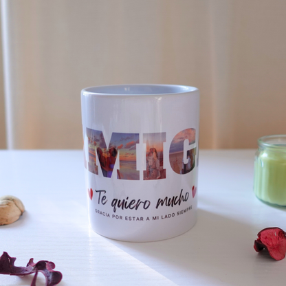 Taza 'Amiga, Amigo'