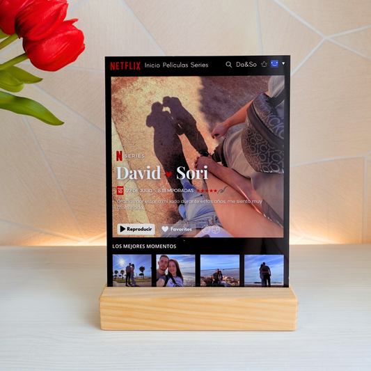 Placa 'Netflix Series'