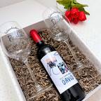 Pack Wine 'Felicidades Azul'