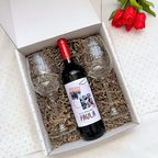 Pack Wine 'Felicidades Morado'