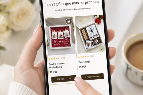 1. Elige tu regalo