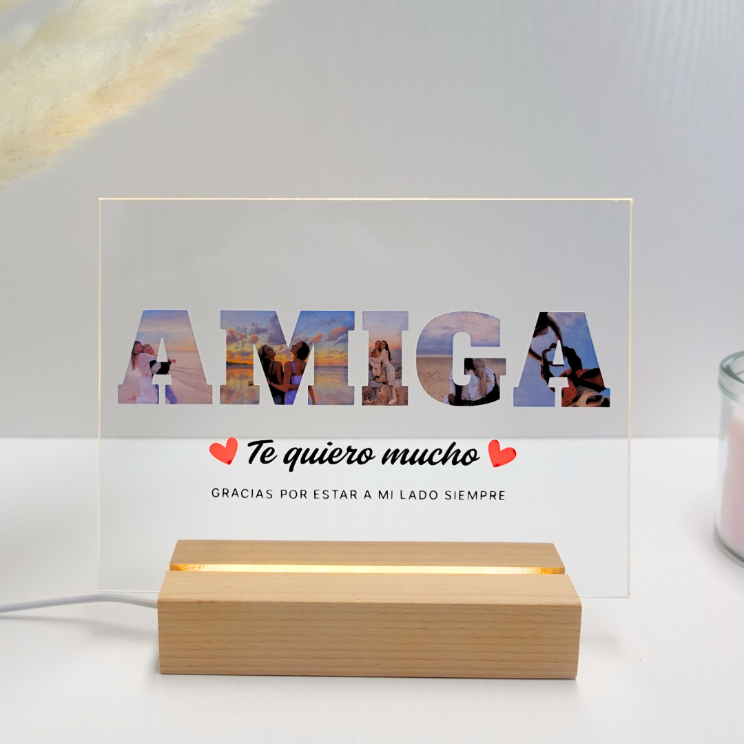 Lámpara 'Amiga, Amigo'