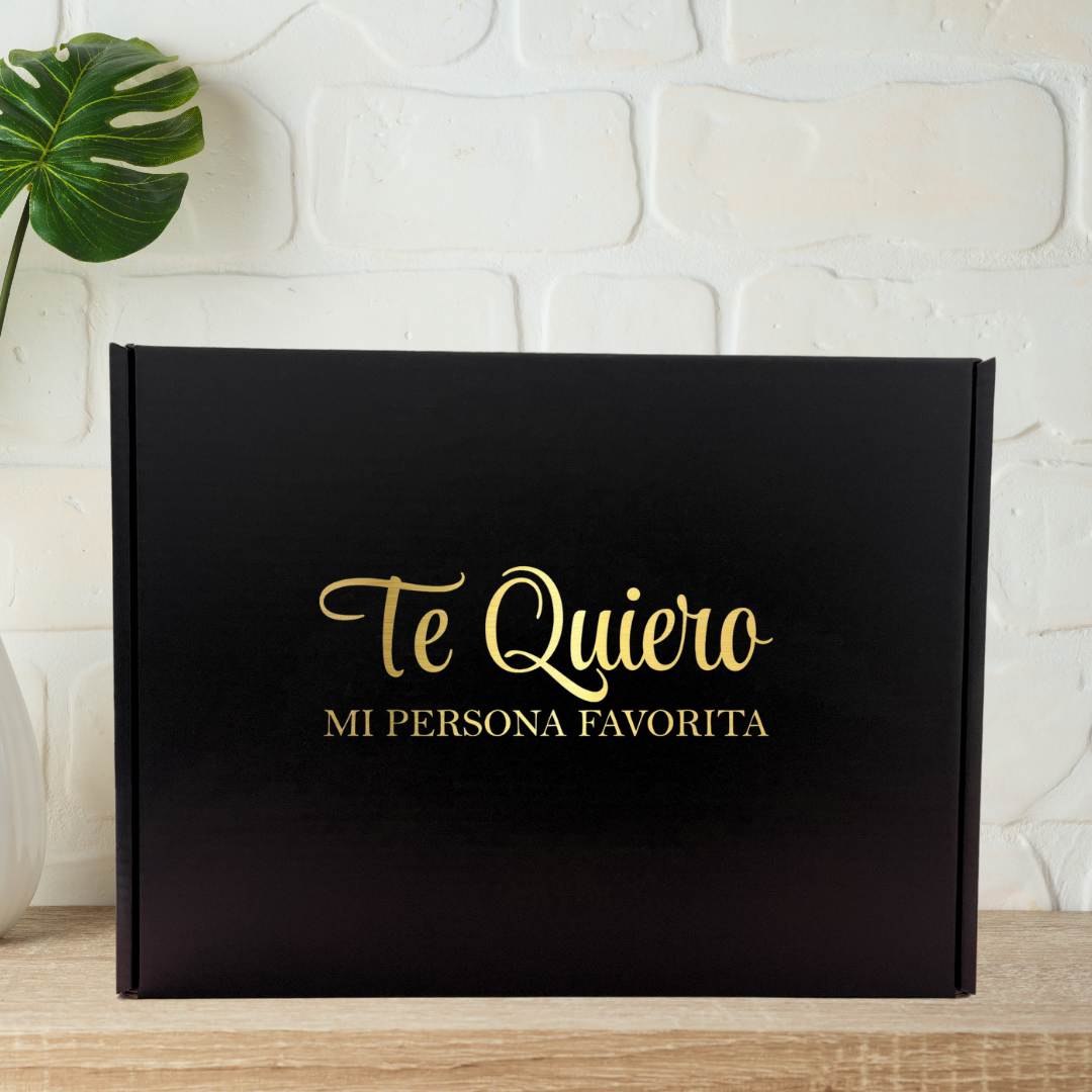 Dedicatoria en Caja